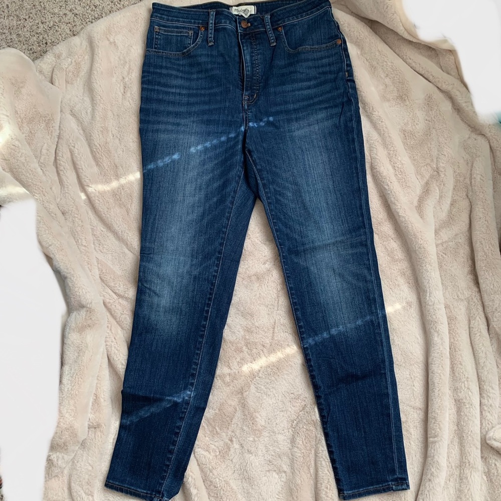 Madewell Denim Skinny Jeans Curvy Hi Rise